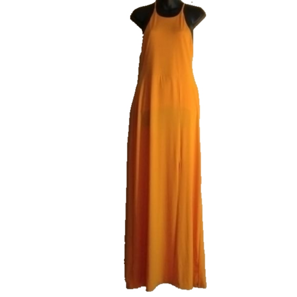 Express golden yellow maxi dress. Size medium. Beautiful color for Summer.